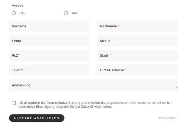 Treppen-Infos anfordern